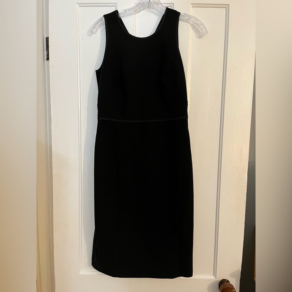 Ann Taylor Sheath Dress. Cut out back- size 2 petite.